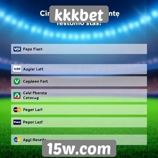 Métodos de pagamento mais usados no kkkbet